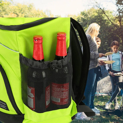 30L Insulated Cooler Backpack - Soft Thermal Food & Beverage Bag for Beach, Travel, Camping & Outdoor Use
