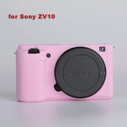Sony RX100 ZV Series Silicone Camera Case - Soft Rubber Protective Body Cover Bag for RX100 III IV V VI VII ZV1 ZV-E10 Camera Protector