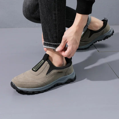 Men’s Indestructible Sneakers - Breathable Lightweight Running Shoes with Anti-Slip Outdoor Protection