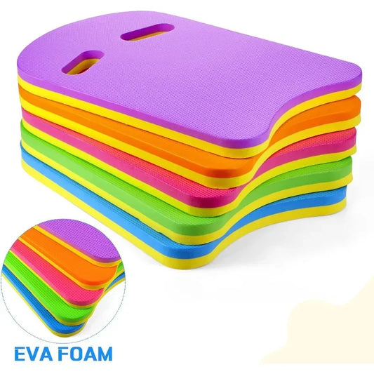 EVA Foam Swimming Kickboard – U-Shaped Floating Training Board for Kids & Adults Pool Practice Water Sports Accessory