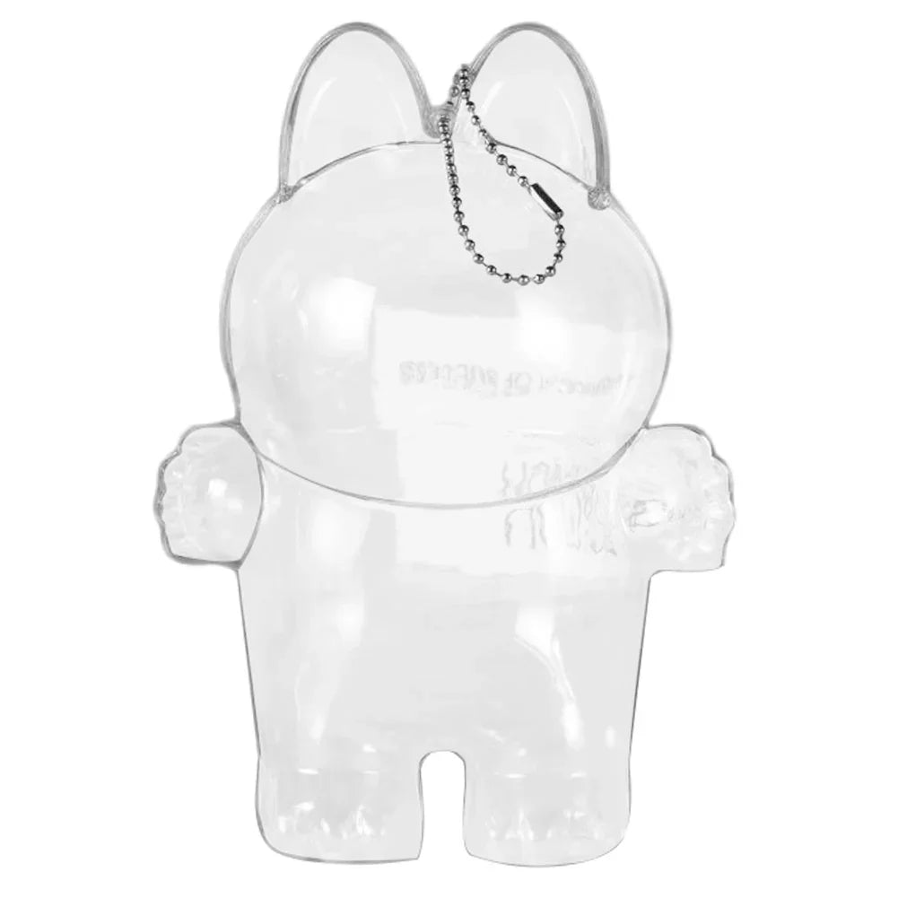 Labubu Anime Plush Doll Figure – Sweetheart Vinyl Pendant, Kawaii Backpack Decoration, Kids Christmas Gift