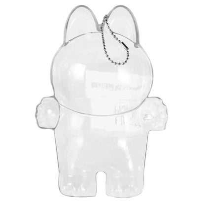 Labubu Anime Plush Doll Figure – Sweetheart Vinyl Pendant, Kawaii Backpack Decoration, Kids Christmas Gift