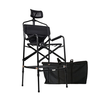 Simpleme Adjustable Makeup Artist Chair – Lightweight 4.5kg Swivel Salon Stool