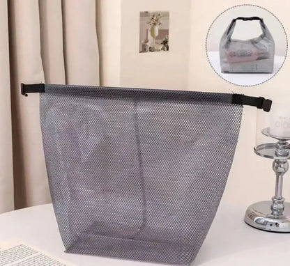 Waterproof Drawstring Storage Bag - Large Capacity Unisex Travel, Gym & Toiletry Organizer