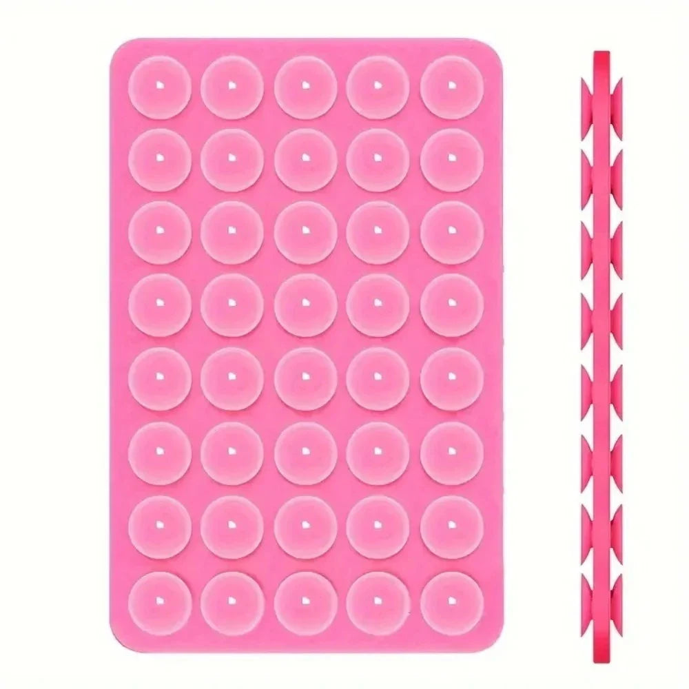Silicone Suction Cup Phone Case Mount – Non-Slip Flexible Phone Holder Stand for Selfies, Videos & Hands-Free Use