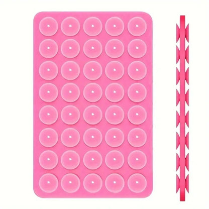 Silicone Suction Cup Phone Case Mount – Non-Slip Flexible Phone Holder Stand for Selfies, Videos & Hands-Free Use