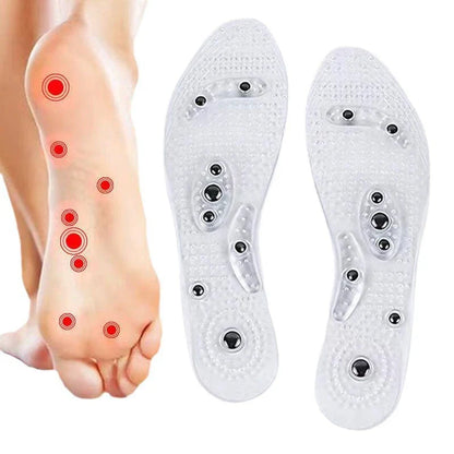 Breathable Silicone Sport Insoles – Orthopedic Foot Massage Cushion for Men & Women