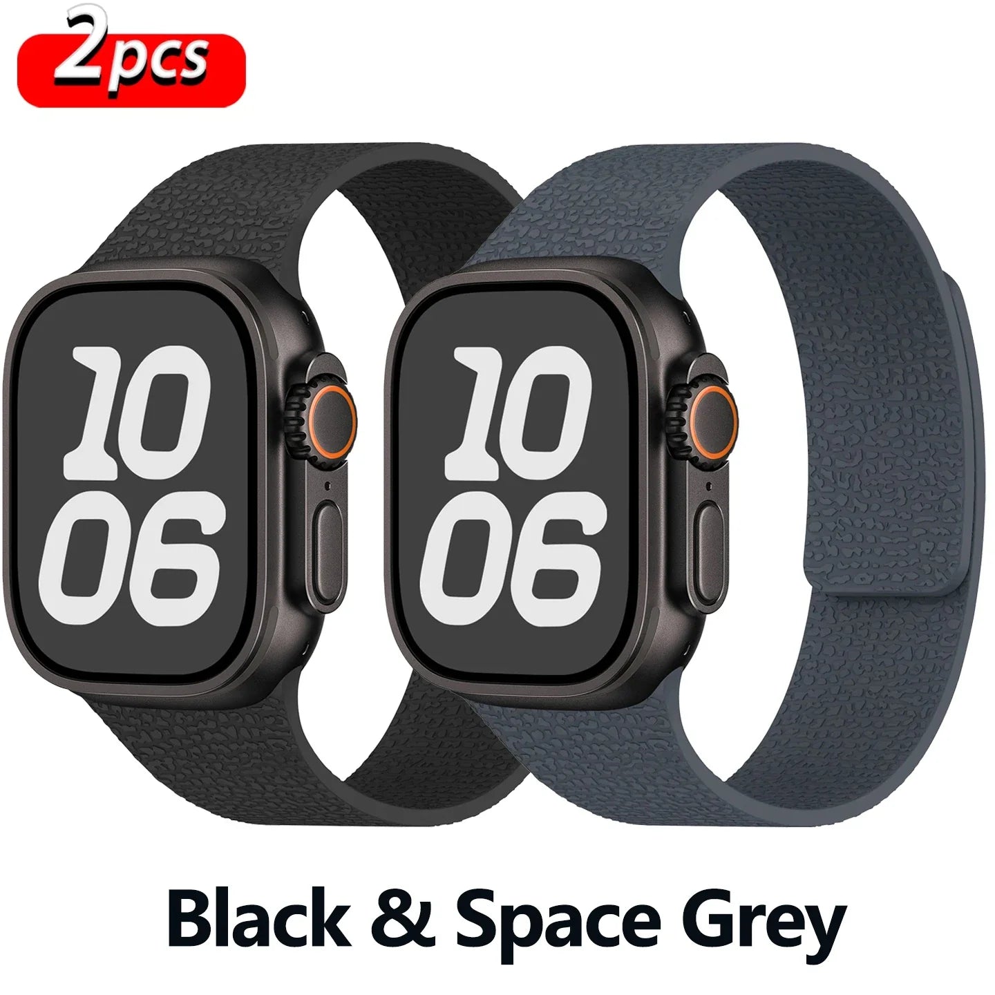 Magnetic Apple Watch Strap – Compatible with Ultra 2, Series 6–10 & SE (38mm–49mm) iWatch Bracelet