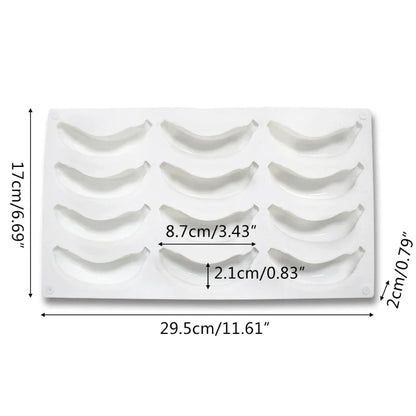 3D Lemon Shape Silicone Cake Mold — French Dessert Baking Tools for Brownies, Mousse & Pastry Decoration