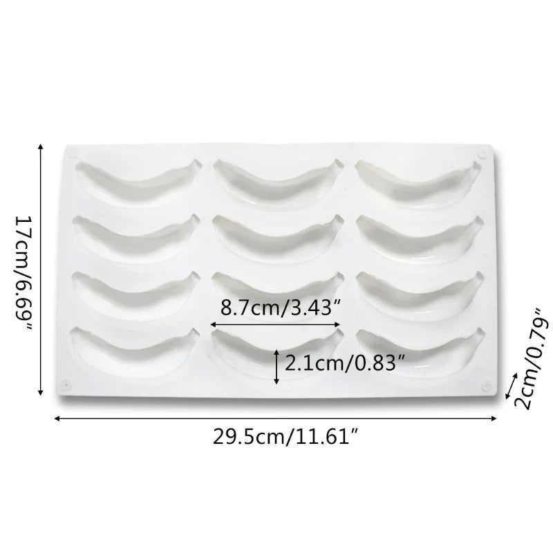 French Dessert 3D Lemon Silicone Mold – Cake, Brownie & Mousse Decorating Pastry Baking Tool