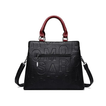 PU Leather Women’s Shoulder Crossbody Bag – Luxury Casual Large Capacity Travel Handbag