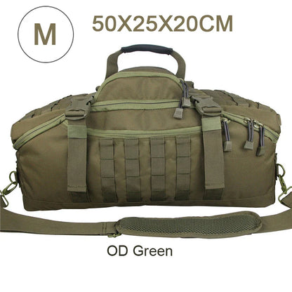 LQARMY Tactical Military Backpack – 30L/45L/80L 3-in-1 Gym, Camping, Travel Bag