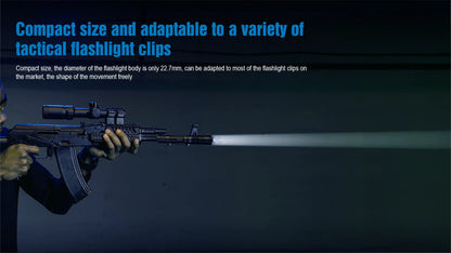 Trustfire T30R Tactical Flashlight – 460 Lumen High-Power LED USB Rechargeable Torch with 18650 Battery