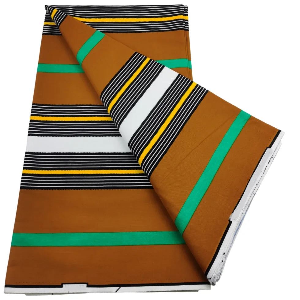 2026 African Real Wax Print Fabric - High Quality Ankara Pagne ABC