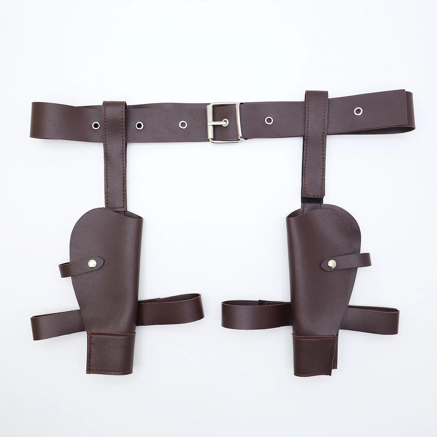 Ancient Tombs Lara Gun Holster Belt – Women’s Western Denim Cosplay Belt for Role-Playing & Costume Guns Holder