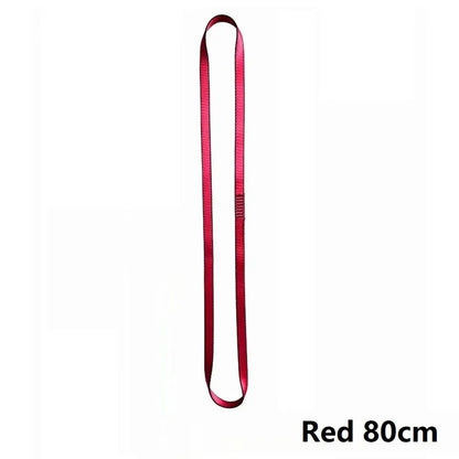 22kN Rock Climbing Sling Belt – High Strength Polyester Protective Belt for Professional Outdoor Equipment