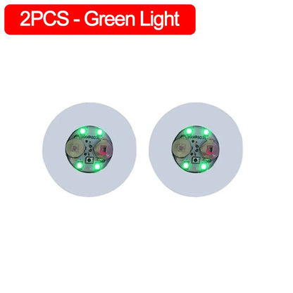 LED Coaster Sticker – Battery-Powered Luminous Glass & Bottle Pads for Bars, Parties, and Drink Decor