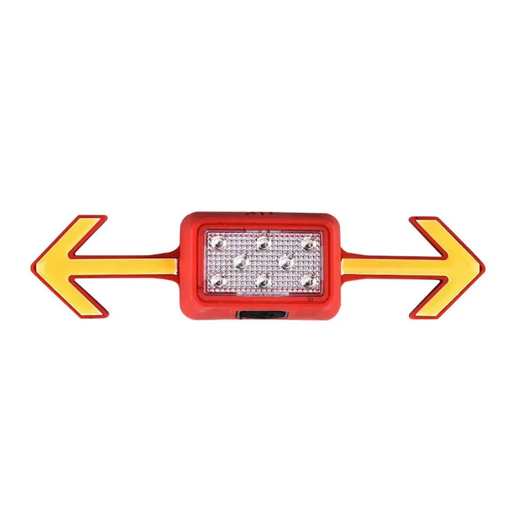 USB Rechargeable Bicycle Helmet Light with Remote Turn Signal – Waterproof LED Rear Safety Warning Taillight for Night Cycling