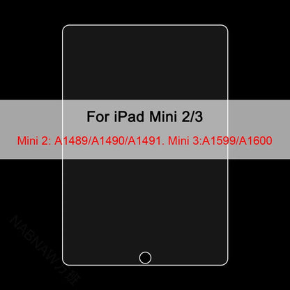 3-Pack Tempered Glass Screen Protector - Apple iPad 10th 9th 8th 7th Mini Air & Pro Series