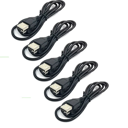 USB 2.0 Male A to Mini B 5-Pin Charging Cable for Digital Cameras Data Transfer & Power Cord Mini USB Charger Cable 1-5 Pack High Speed Sync Cable