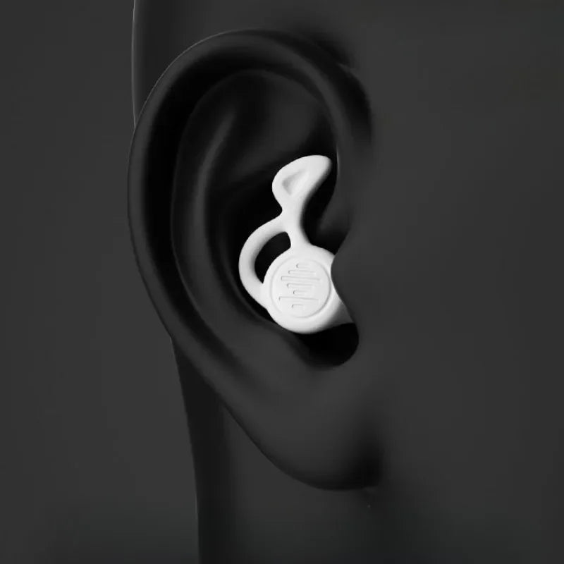 3-Layer Anti-Noise Silicone Earplugs – Reusable Waterproof Swimming & Sleeping Ear Protectors for Diving, Surfing & Comfort Fit