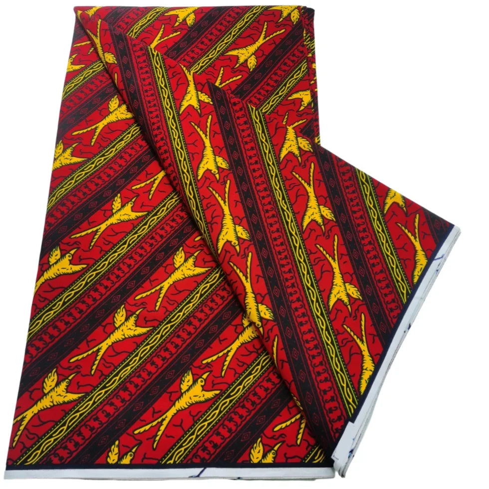 100% Cotton Real Wax Ankara Fabric - 2026 African Print Wedding Dress Sewing Fabric