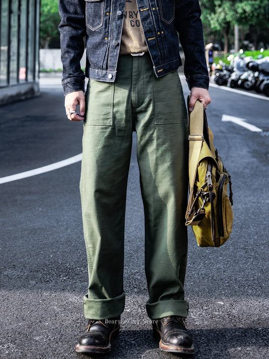 Red Tornado OG-107 Fatigue Pants - Men's Military Style Heritage Casual Trousers