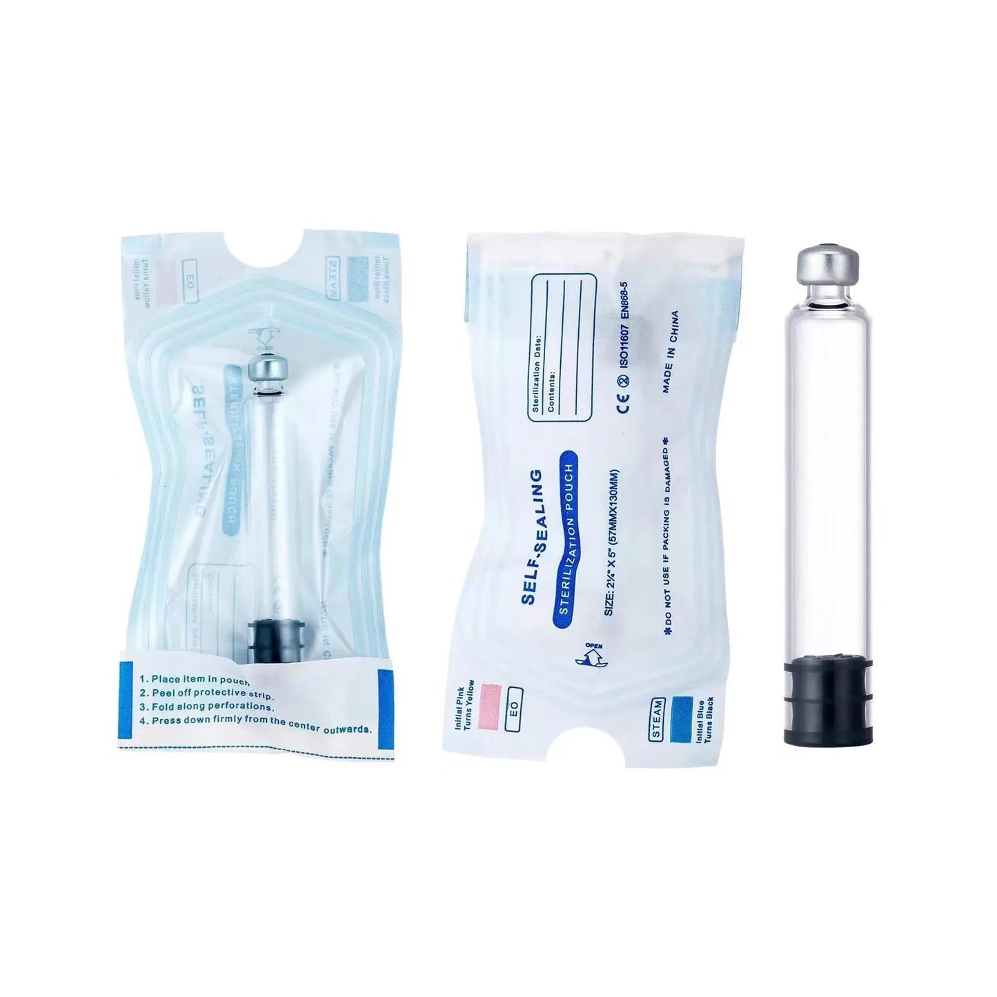 20pcs 3ml Insulin Cartridges Cassette Bottles – Individual Packaging for Lilly Insulin Injection Pen