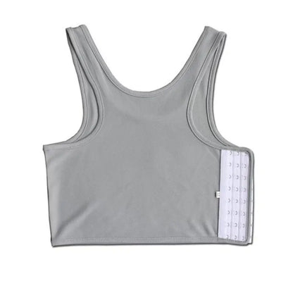 Flat Breast Binder Tomboy Tank Top – Seamless Summer Shaper Vest for Women