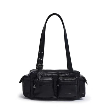 SAMO ONDOH Korean Medium Motorbike Crossbody Bag – Same Style as Song Yuqi