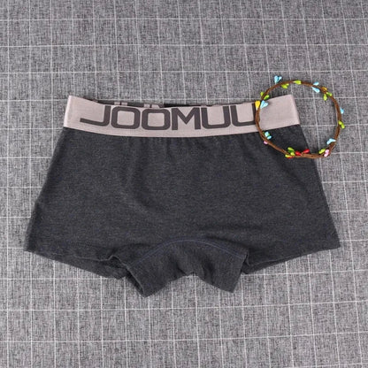 3PCS Women’s Cotton Boxer Briefs - Breathable Solid Color Letter Waistband Boyshort Underwear for Sports & Everyday Comfort