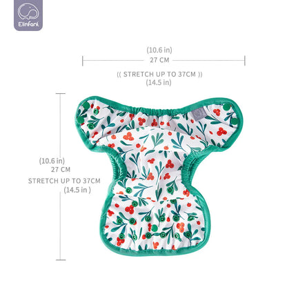 Kangobaby #My Soft Life# Reusable Baby Cloth Diaper Cover – Washable Newborn Nappies 0-3 Months