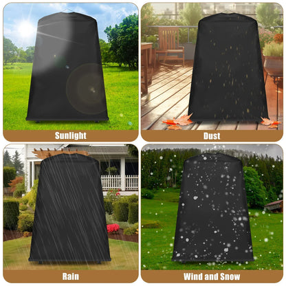 Waterproof Pizza Oven Cover for Ninja OO101 Woodfire 8-in-1 – Oxford Cloth BBQ Accessory