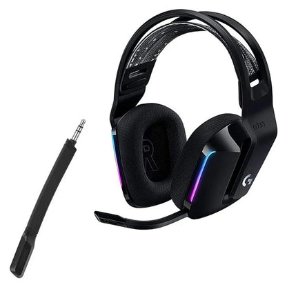 Wireless Gaming Headset Microphone - 3.5mm Replacement Mic for Logitech G733 Headphones