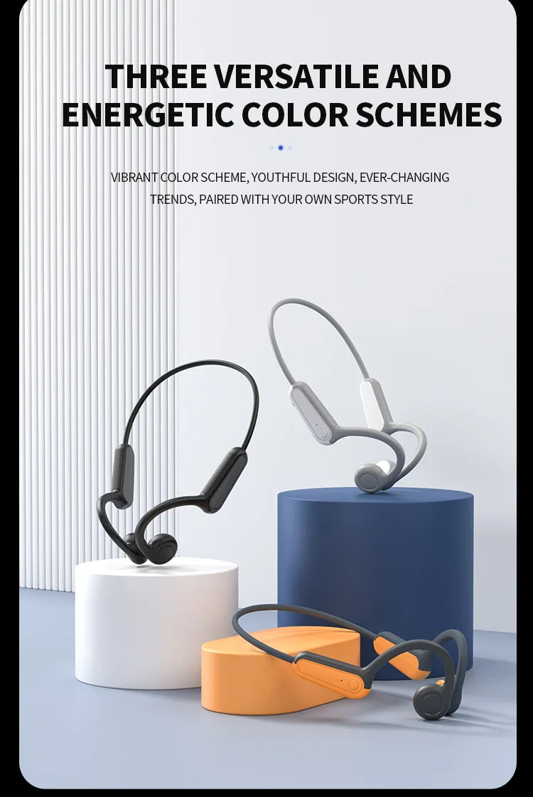 Xiaomi Wireless Bone Conduction Earphones – Bluetooth 5.3 Sports Ear-Hook Headset, Waterproof for Running & Driving