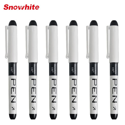 8PCS Disposable Fine Nib Fountain Pens - Assorted Colors Smooth Writing EF Nib with Visible Ink Supply