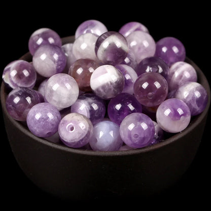 Natural Gemstone Spacer Beads - Tiger Eye, Amazonite, Lava, Turquoise & Agate Loose Beads for DIY Jewelry Bracelets