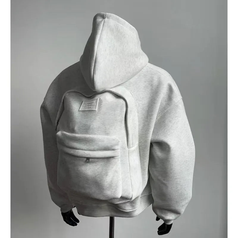 Streetwear 3D Hoodie – Y2K Casual Punk Loose Fit Autumn/Winter Men’s Sweatshirt