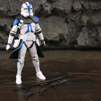 Star Wars 6" Action Figures – 501st Legion ARC & ARF Troopers, Rex, Jesse, Bane, Denal, Tup, Dogma Clone Toy
