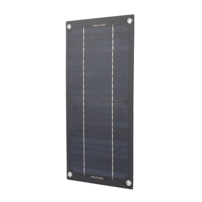 600W Portable Solar Panel Kit - Monocrystalline Solar Charger with 100A Charge Controller for Car & Ship Charging