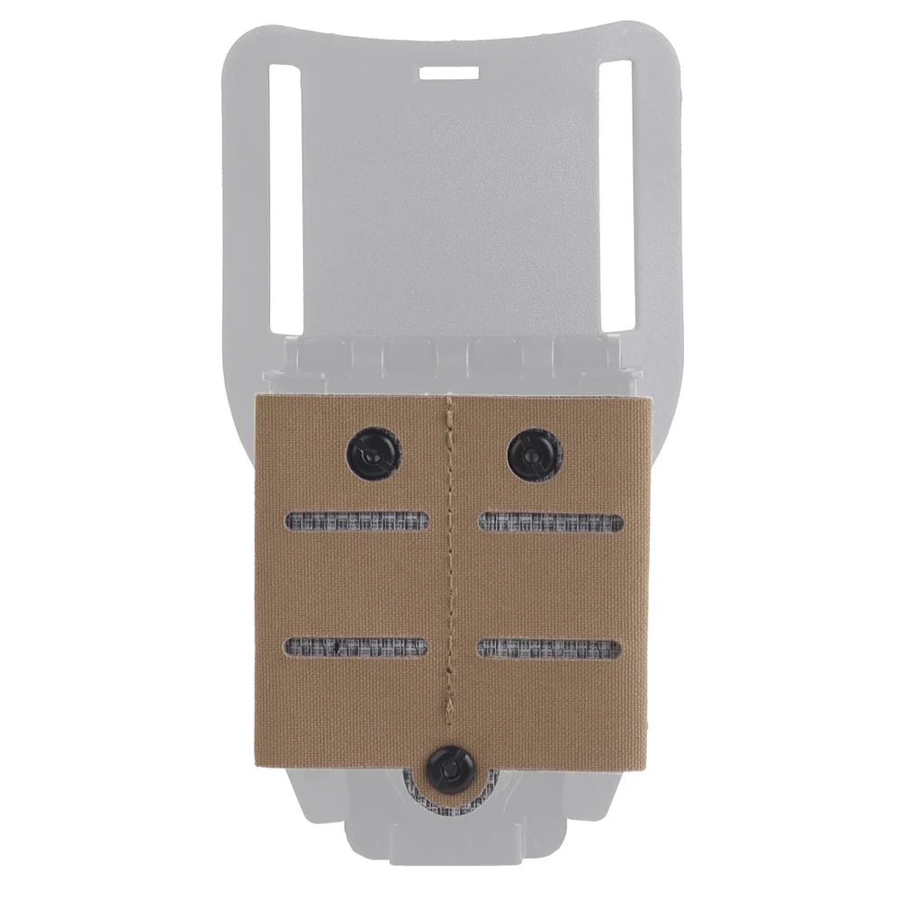 Tactical MOLLE M System Mounting Adapter - Quick Release Accessory Adapter for Hunting & Shooting Magazine Pouches