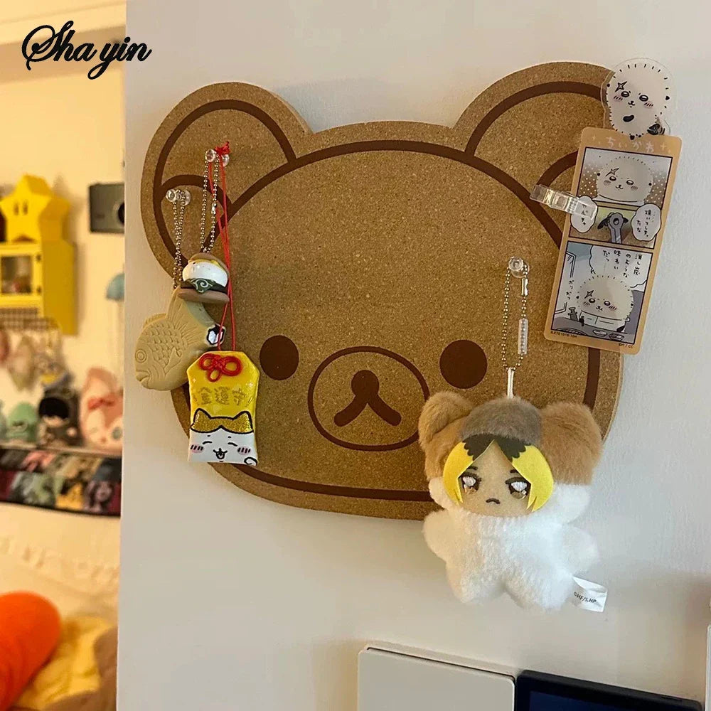 Cartoon Felt Message Board - Cute No-Drill Wall Decor & Photo Display for Dorms and Home