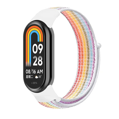 Sport Nylon Loop Strap for Xiaomi Mi Band 9 8 NFC – Replacement Wristband for Mi Band 7 6 5 4 3