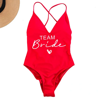 Women's Padded One Piece Swimsuit - Sexy Plus Size Beachwear Bathing Suit for Summer & Bachelorette Parties