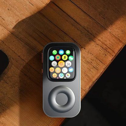 3D Aluminum Alloy Retro iPod Style Protective Case – Apple Watch Series 7/8/9/10 Function Expansion