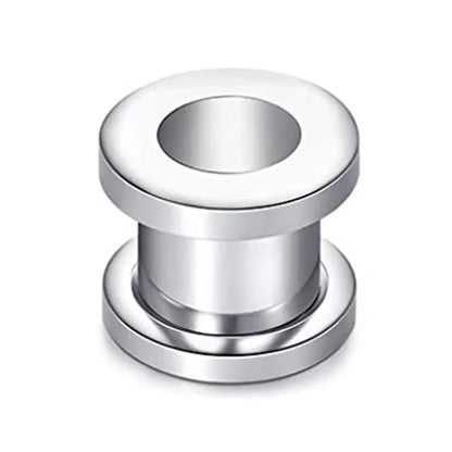 Rose Gold Stainless Steel Ear Plugs & Tunnels - Screw Fit Gauges Body Piercing Jewelry 3mm-20mm