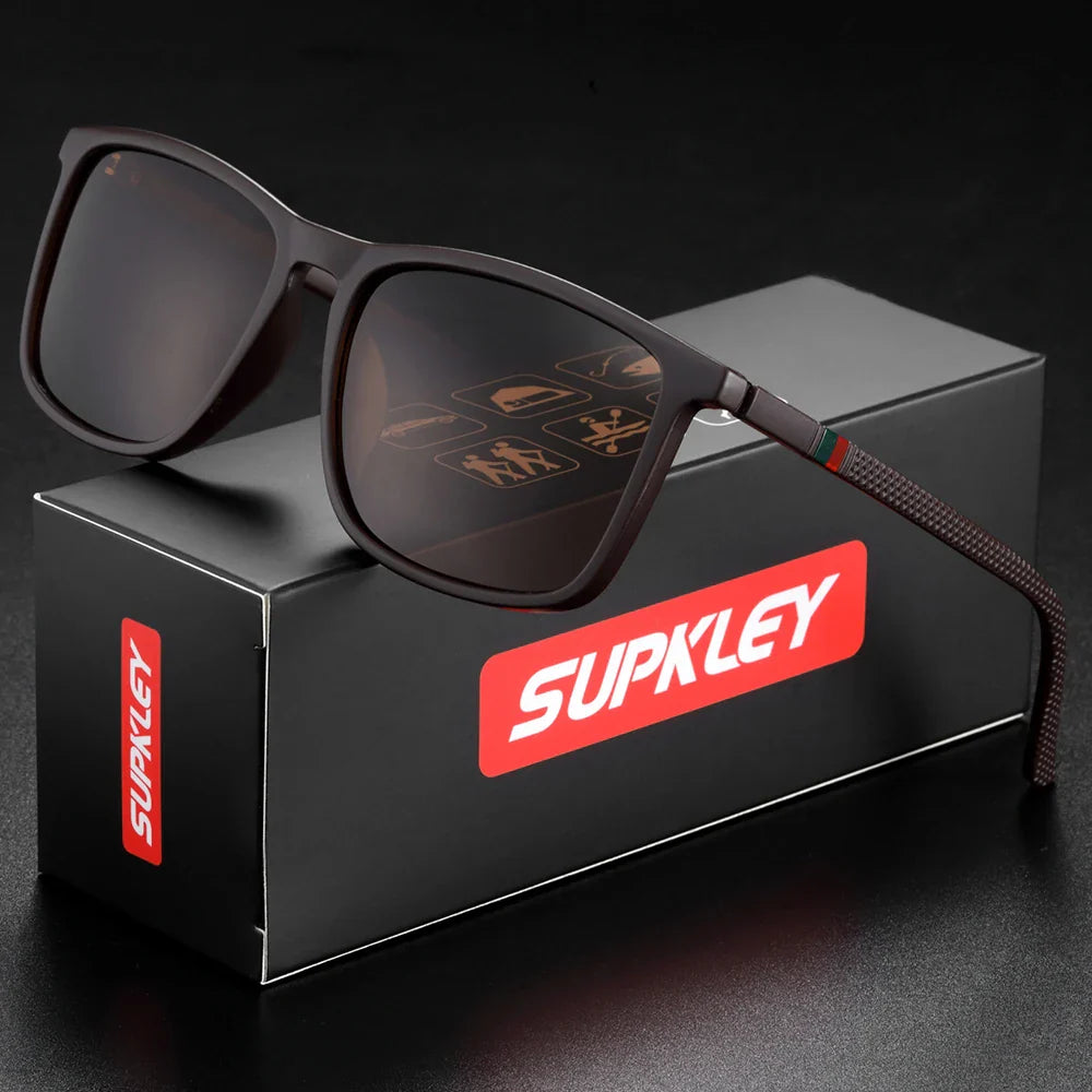 SUPKLEY Polarized Sports Sunglasses for Men & Women – UVA & UVB Protection Comfortable Eyewear