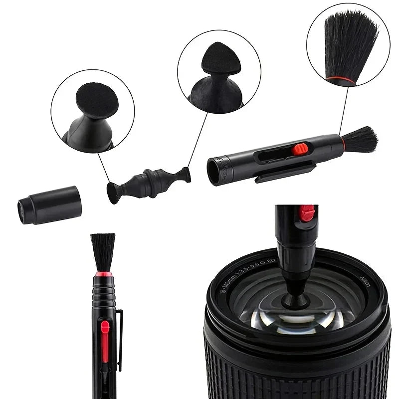 SLR Digital & Mirrorless Camera Cleaning Kit — Includes Air Blower, Lens Cloth for Canon, Nikon, Laptop, Keyboard