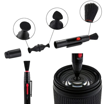 SLR Digital & Mirrorless Camera Cleaning Kit — Includes Air Blower, Lens Cloth for Canon, Nikon, Laptop, Keyboard