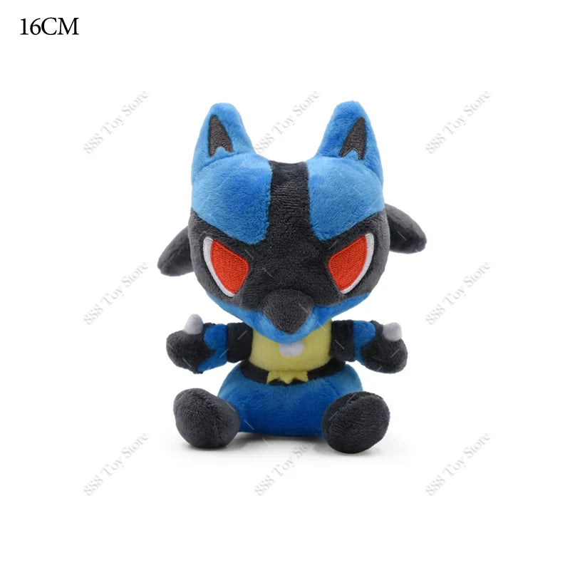 Pokémon Plush Toy Set Shiny Gyarados Charizard Mega Rayquaza Lucario Ho-Oh Zorua Butterfree Anime Stuffed Animals Kids Christmas Gift Plushies